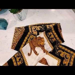 PrettyLittleThing wrap scarf top